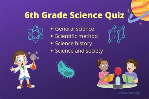 6th Grade Science Quiz