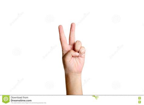 Peace Sign Stock Photo Image Of Gesturing Peace Hand 76587368