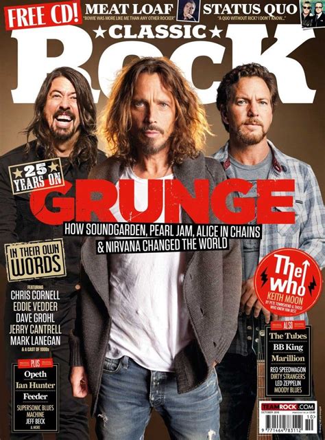 Celebrating 25 Years Of Grunge The New Issue Of Classic Rock Is Out
