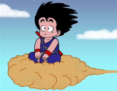 Goku On Flying Nimbus Loop On Behance