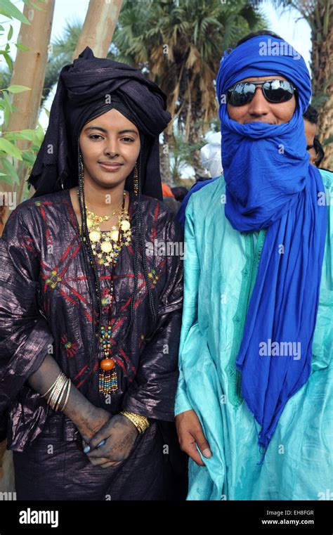 Smiling And Happy Portraits Men Women And Children Of Tuareg Descent