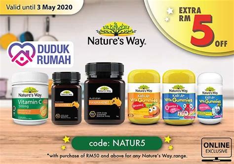 And (iii) have their application successfully approved, all within the campaign period; CARiNG PHARMACY Nature's Way Promotion Extra RM5 OFF ...