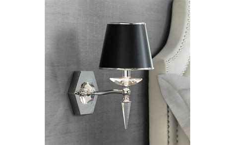 Vienna Full Spectrum Manhattan Modern Sconce Wall Decor Chrome Crystal