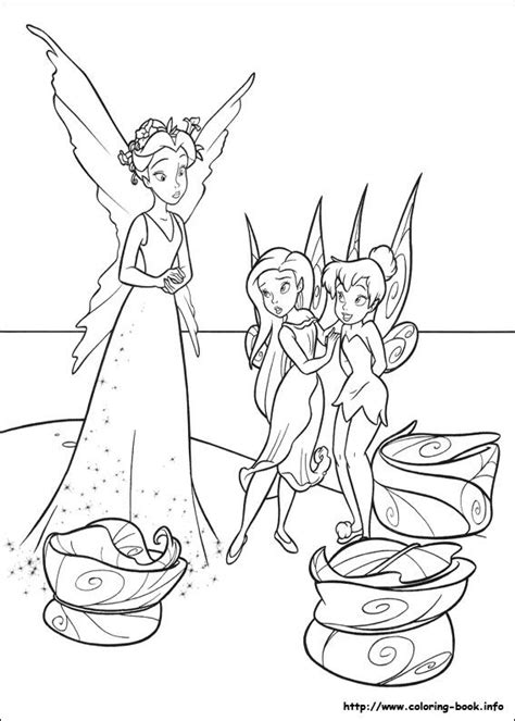 Tinkerbell Queen Clarion Coloring Page Coloring Pages For Grown Ups