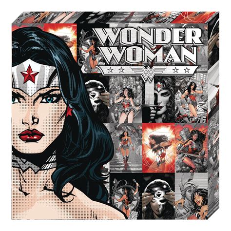 Apr182507 Wonder Woman Profile Metallic Canvas Art Previews World