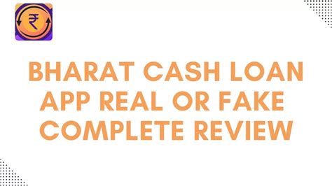 Bharat Cash Loan App Real Or Fake Complete Review Everything Tricky