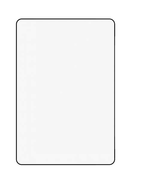 Playing Card Template Png