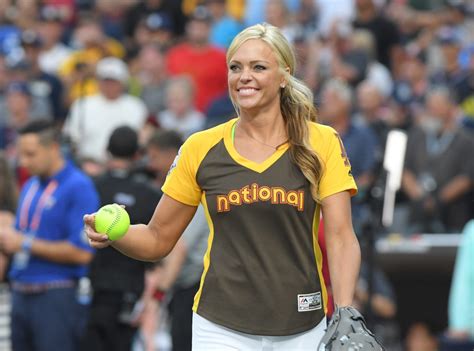 Jennie Finch Posed For Swimsuit Photo In Tiny Olympic Themed Bikini