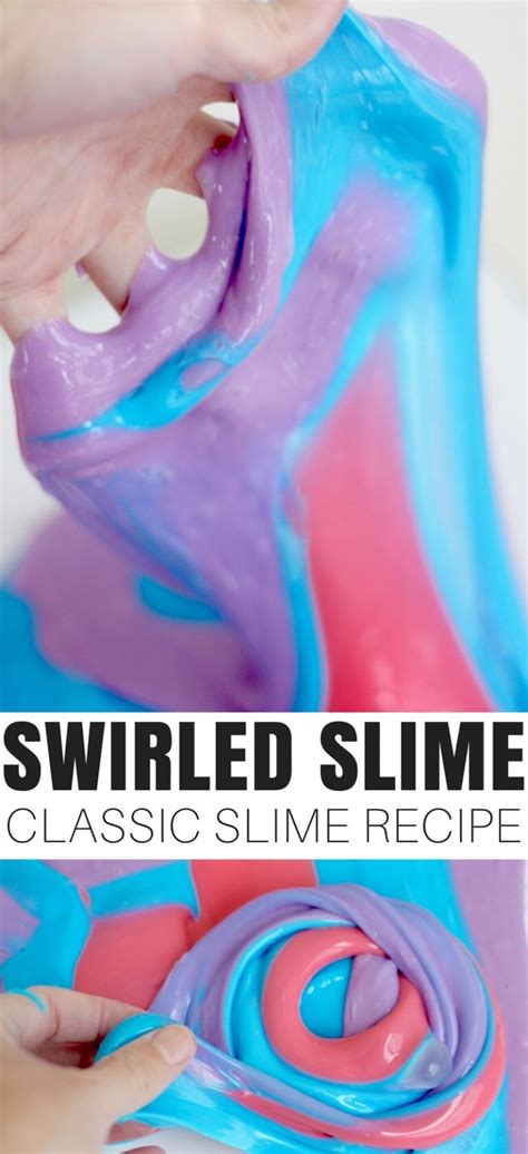 Borax Slime Recipe Classic Homemade Slime Making Recipe