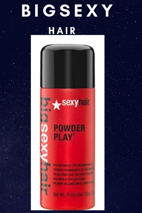 Sexyhair Big Powder Play Volumizing And Texturizing Powder Colorless On