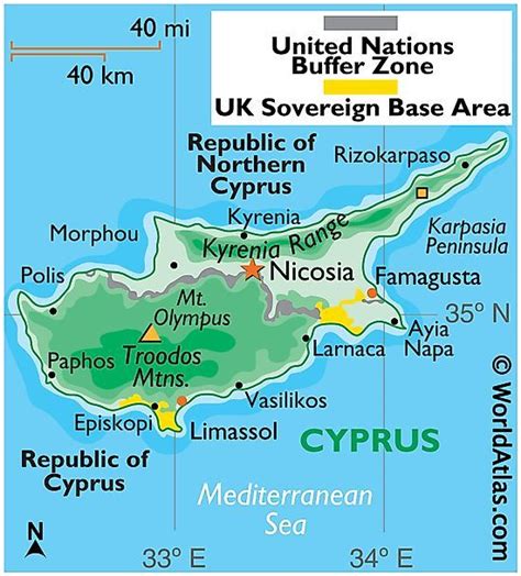 Cyprus Maps And Facts In 2021 World Map Europe Map Cyprus