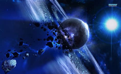 1366x768px 720p Free Download Deep Impact Stars Moons Destruction