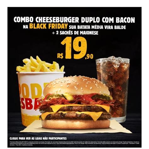 Black Friday No Burger King Pelando
