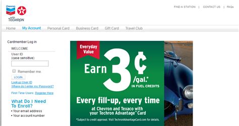 Login to website with your username and password. Chevron Texaco Credit Card Login | Bill Pay Help