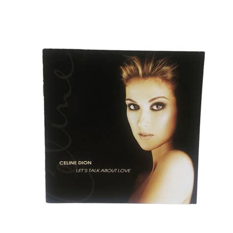 Celine Dion Lets Talk About Love 1997 Cd Release Etsy