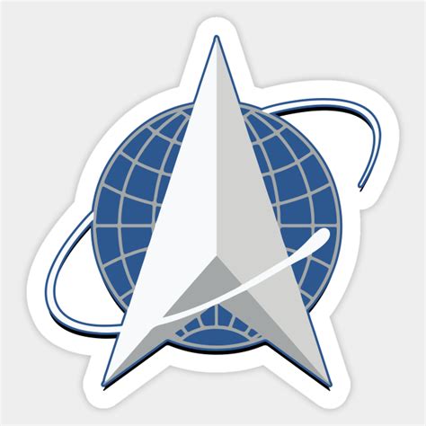 United States Space Force Crest Space Force Sticker Teepublic