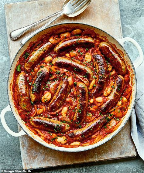 Marys Awesome Autumn Feasts Smoky Sausage Cassoulet Daily Mail Online
