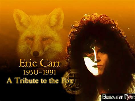 Eric Carr Tribute To The Fox Hd Wallpaper Pxfuel