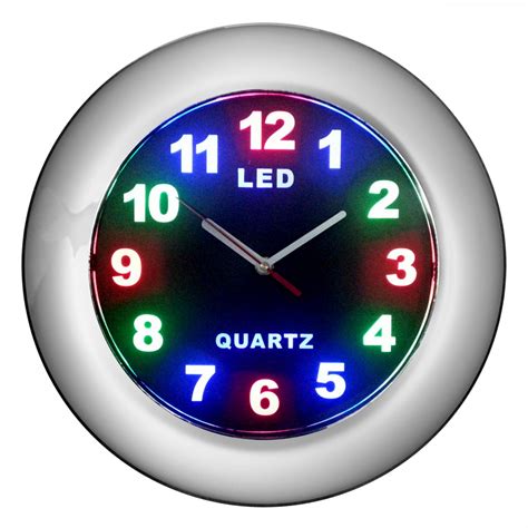 Led Wall Clock Ideas On Foter