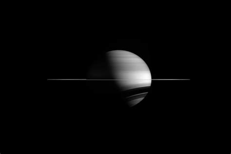 Saturn Floating In Space Composited From Cassini Images Oc Secret
