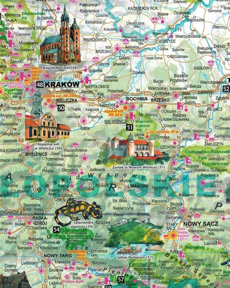 Mapa Skansen Maurzyce Mapa Turystyczna Polski Polskieszlakipl Images