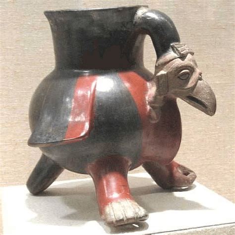 The Aztec Vulture Vessel Is One Of The Pots In The New Pre Columbian Download Scientific