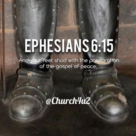 Ephesians 6 15 And Your Feet Shod With The Preparation Of The Gospel