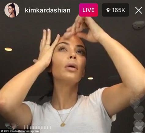 Kim Kardashian Goes Makeup Free And Then Made Up Kim Kardashian Kim Kardashian Makeup