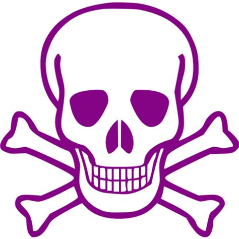 Purple Skull 47 Icon Free Purple Skull Icons