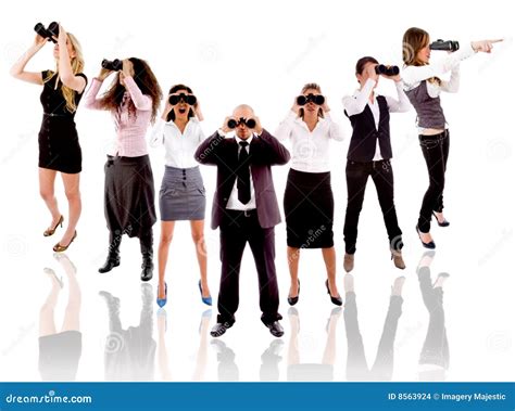 People Looking Search Stock Photo Image Of Executive 8563924