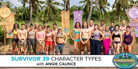 Survivor 39 Character Types With Angie Caunce
