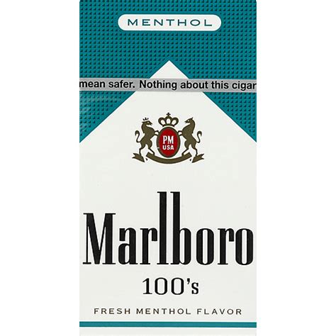 Marlboro Cigarettes Menthol 100s Cigarettes Gene Stimsons Big Star