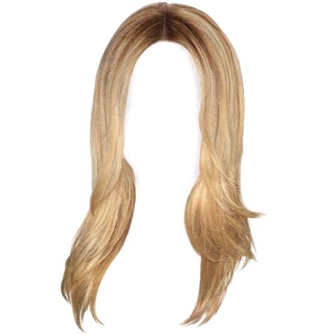 Cheveux Blonds Transparents Png Png Play