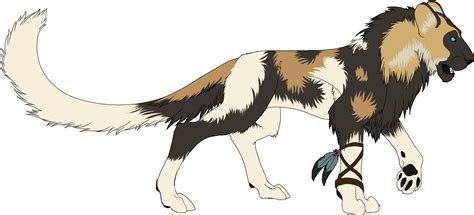 African Wild Dog Background Png Image Png Play