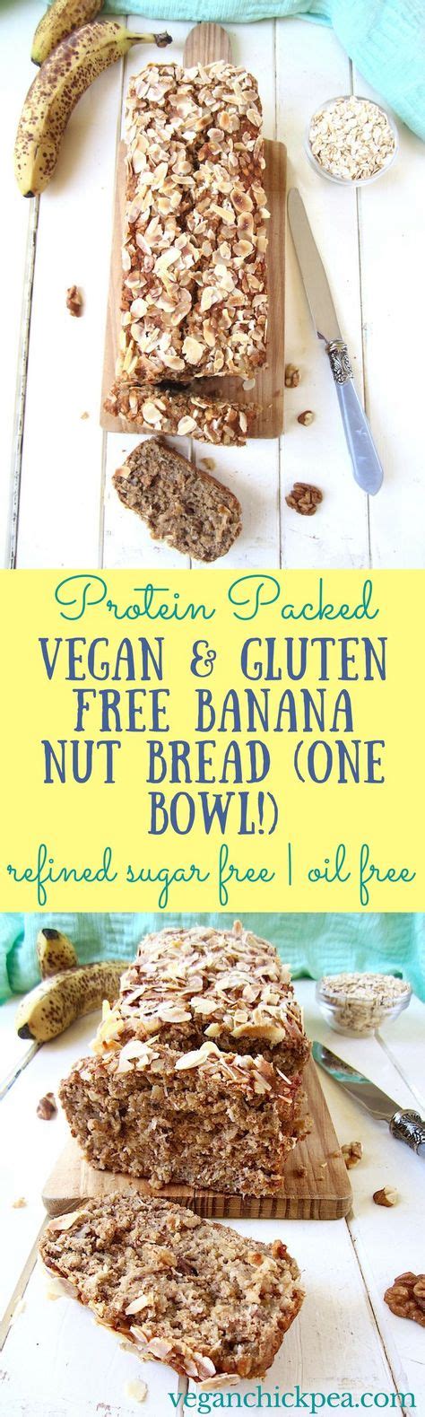 Use your stand mixer to whip out 2 loaves of homemade banana bread in no time flat! Healthy High Protein Vegan + GF Banana Nut Bread (One Bowl ...