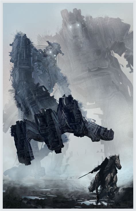 Shadow Of The Colossus Colossus By Geduliss On Deviantart