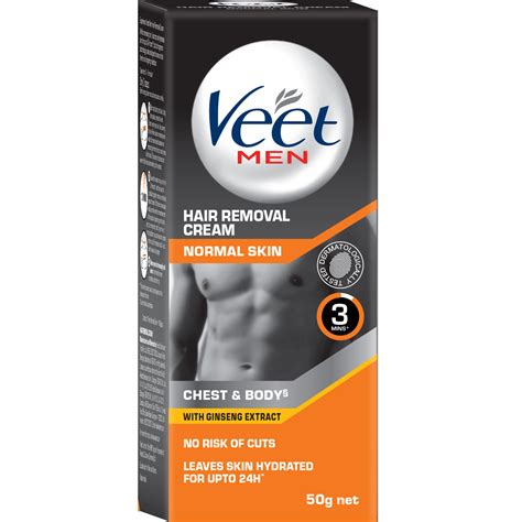 Buy Veet Men Hair Removal Cream Normal Skin Cream 50g Pack