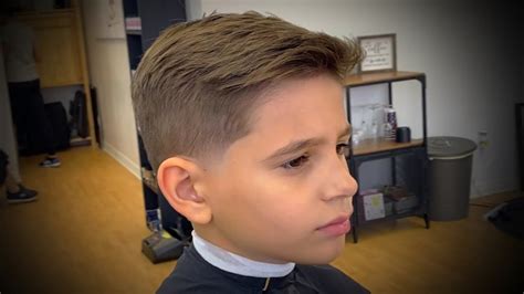 Young Boys Haircut Tutorial Will Grow Out Nicely Youtube