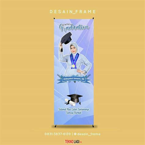 Detail Desain Banner Wisuda Keren Koleksi Nomer 56