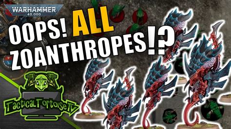 Zoanthrope Zoo In 40k 10th Ed Tyranids Vs Chaos Knights 40k 10th