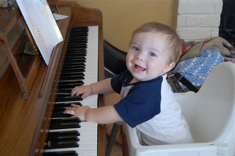 Blairs Blessings Piano Playing Baby