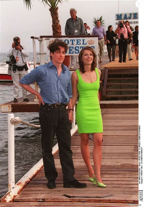 Liz Hurley Et Hugh Grant Festival De Cannes 1996 Purepeople