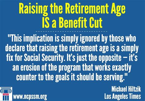 Column Heres Why Raising The Retirement Age For Social Security Is A