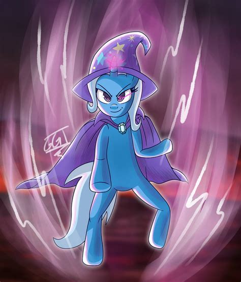 Mlp The Great And Powerful Trixie By Gatebreakergt On Deviantart