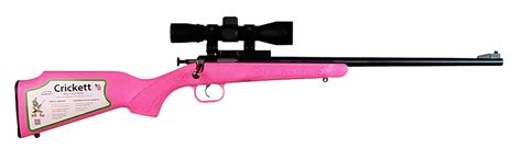 Crickett Ksao35hp Crickett Soft Rifle Case Black With Hot Pink Logo