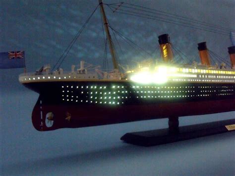 Buy Rms Titanic Limited Model Cruise Ship In W Led Lights Model Ships