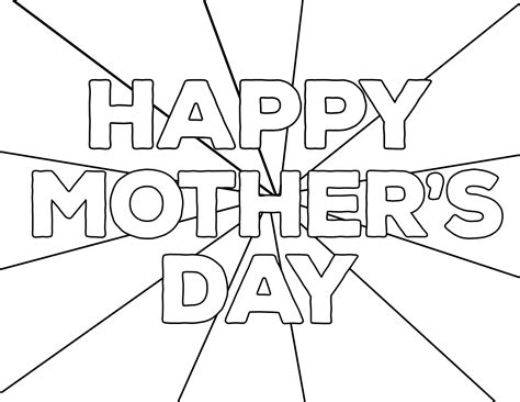 Get your free printable mothers day coloring sheets and choose from thousands more coloring pages on allkidsnetwork.com! Free Printable Mother's Day Coloring Pages - Paper Trail ...