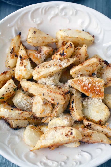 Oven Roasted Turnips With Thyme And Parmesan Sweet Pea S Kitchen