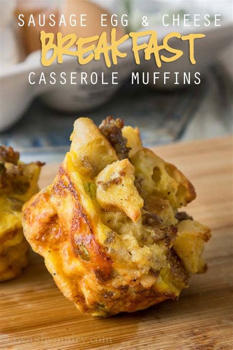 10 Best Sausage Egg And Cheese Breakfast Muffins Recipes