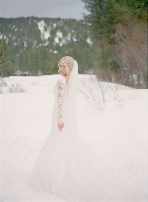 Winter Wedding From Melina Wallisch Photography Lake Tahoe Lake Tahoe